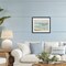 Stupell Industries Vintage Waves on The Shore Framed Print Under Glass, design by Leah Straatsma